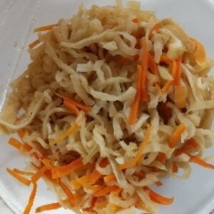 電子レンジで作る！切り干し大根の煮物